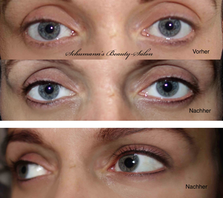 Permanent Make Up Wimpernkranzverdichtung Bilder